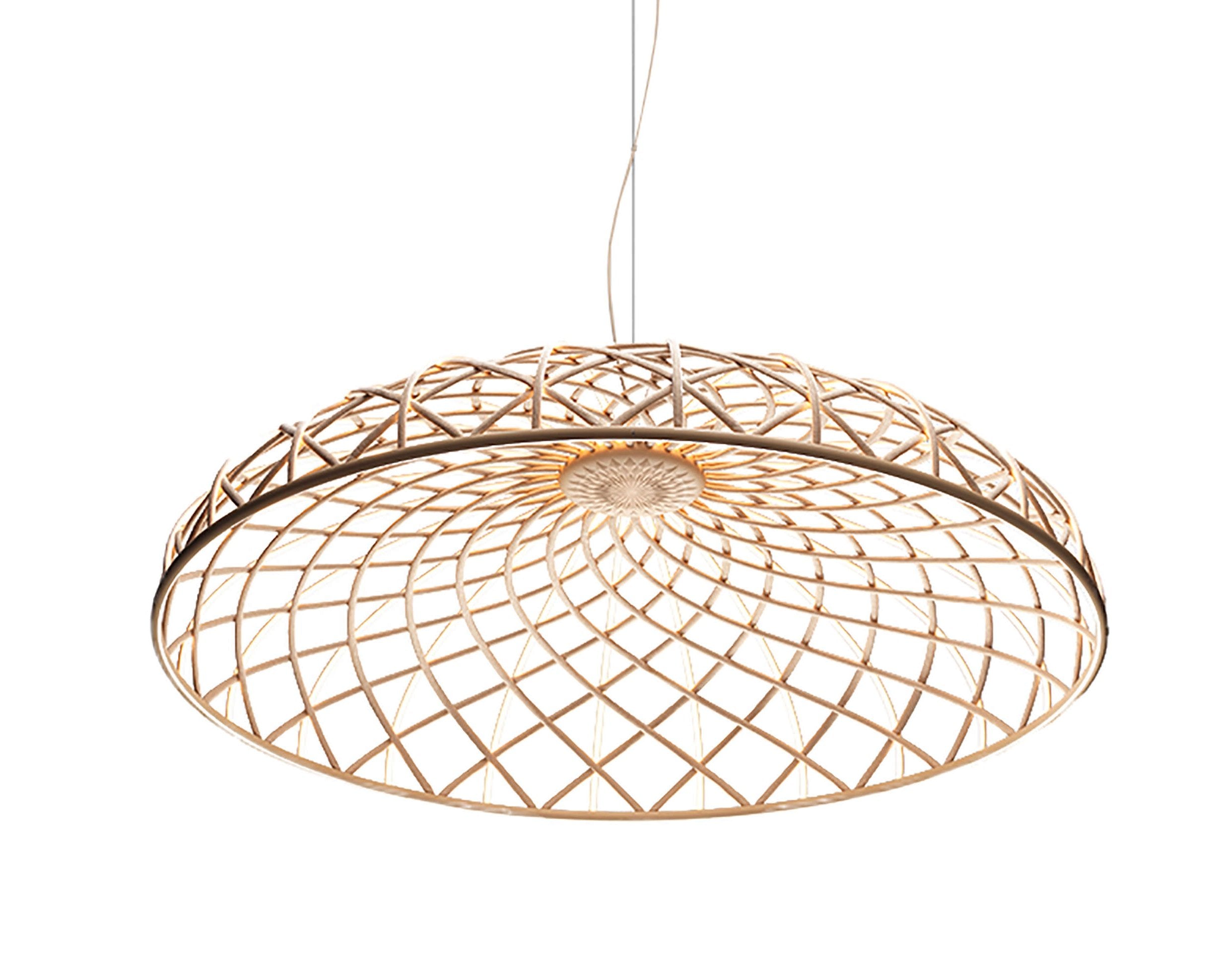 Flos Skynest Motion almond lampada sospesa a luce diffusa F6394017