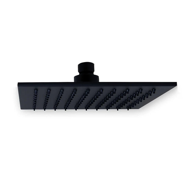 Soffione 20x20 doccia Smart quadro nero opaco