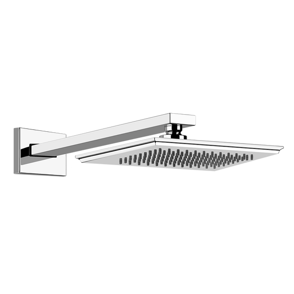 Gessi Eleganza 46148 Soffione Anticalcare A Parete Orientabile Cromo