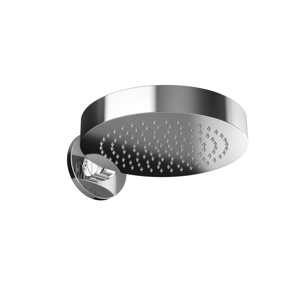 Soffione anticalcare a parete orientabile cromo Origini 66150 Gessi