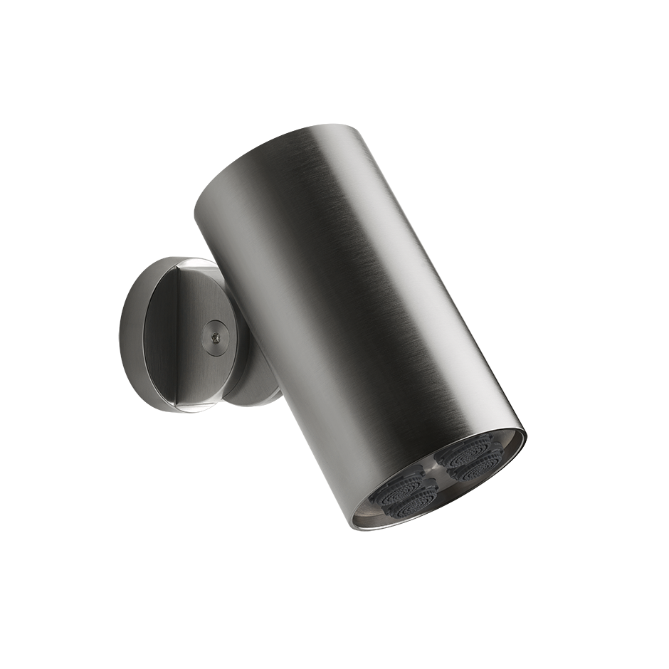 Gessi 57261 Soffione a parete multi spray Black Metal Brushed PVD 707 spotwater