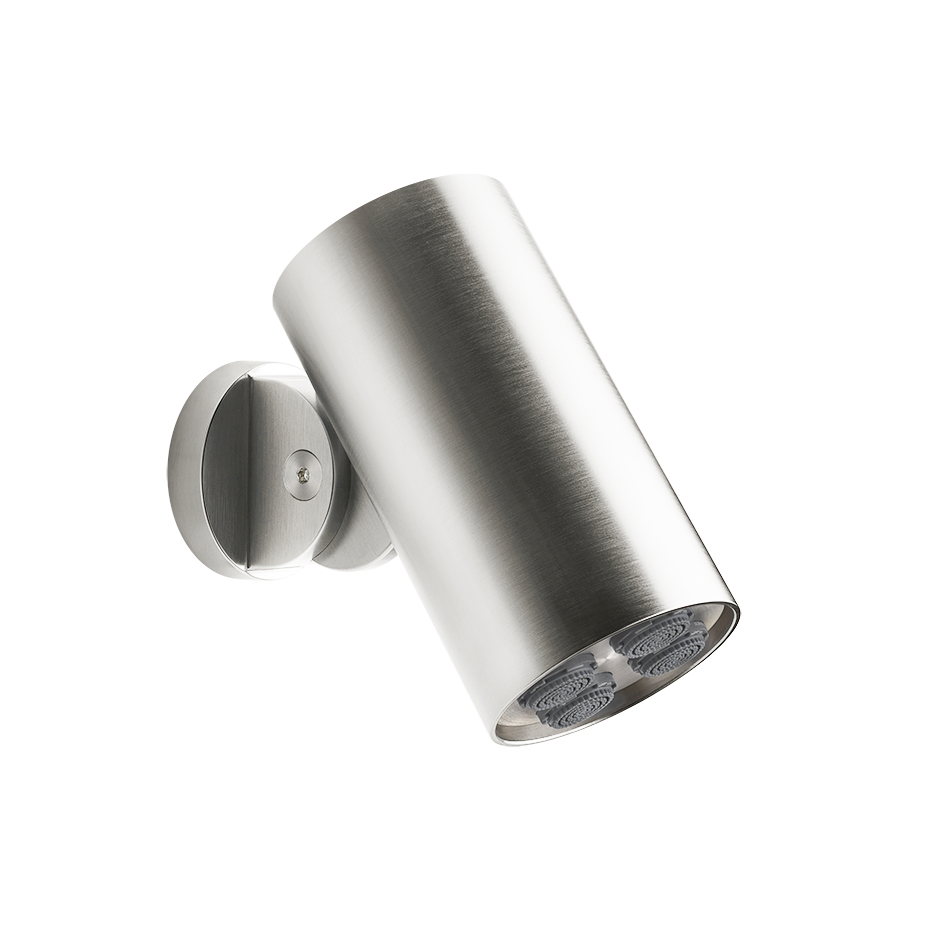 Gessi Flessa Spotwater 57201 Soffione a parete funzione multi spray steel brushed 239