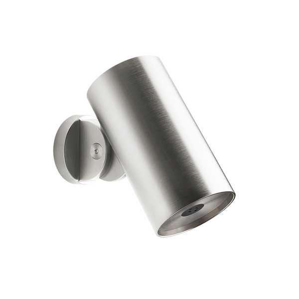 Gessi 57205 Soffione a parete trame con nebulizzatore Steel brushed spotwater