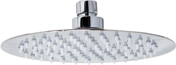 Soffione Doccia 20 cm tondo Slim 2 mm in Acciaio Smart