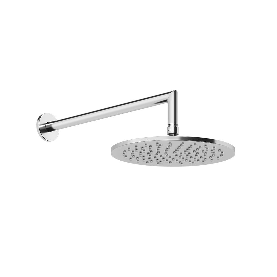 Gessi Anello 63348 soffione doccia orientabile con braccio a parete cromo