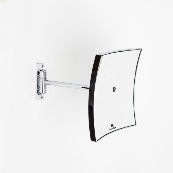 Koh-i-noor QUADROLO specchio ingranditore x3 a muro cromo
