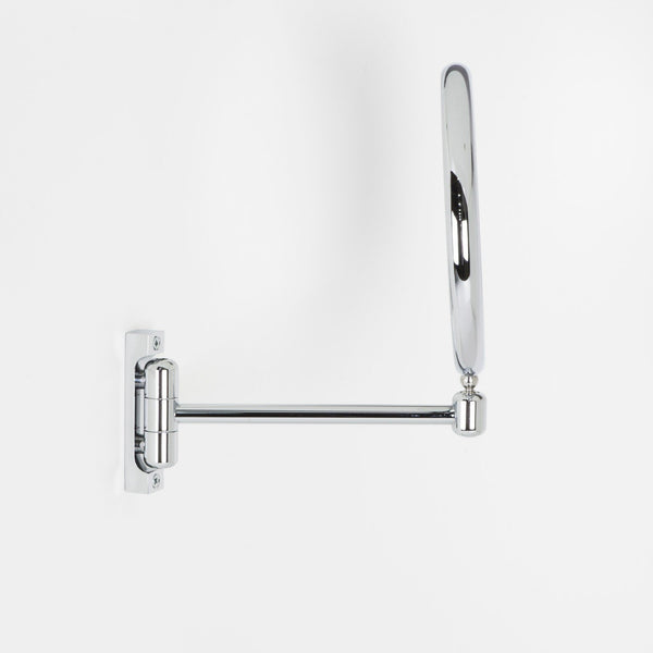 Koh-i-noor doppiolo specchio ingranditore x6 tondo 23 cm bifacciale a muro cromo