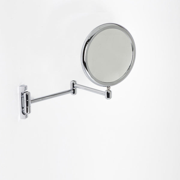 Koh-i-noor DOPPIOLINO specchio ingranditore x2 due braccia bifacciale 18 cm cromo