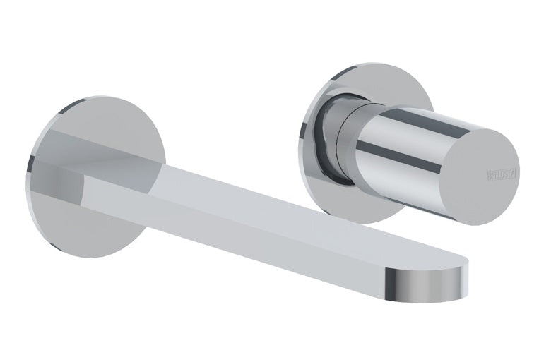 Bellosta Ludo Miscelatore Lavabo Da Parete Bocca 210 Mm senza parte incasso Cromo