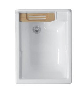 Colavene swash mobile lavatoio 45x60 con anta apertura a destra bianco lucido