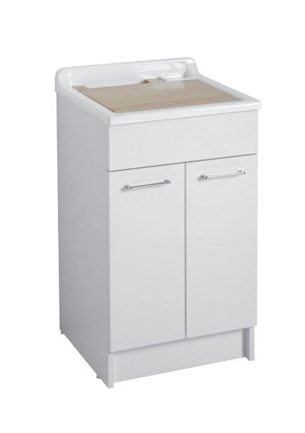 Colavene Swash mobile lavatoio 50x50 a doppia anta bianco lucido