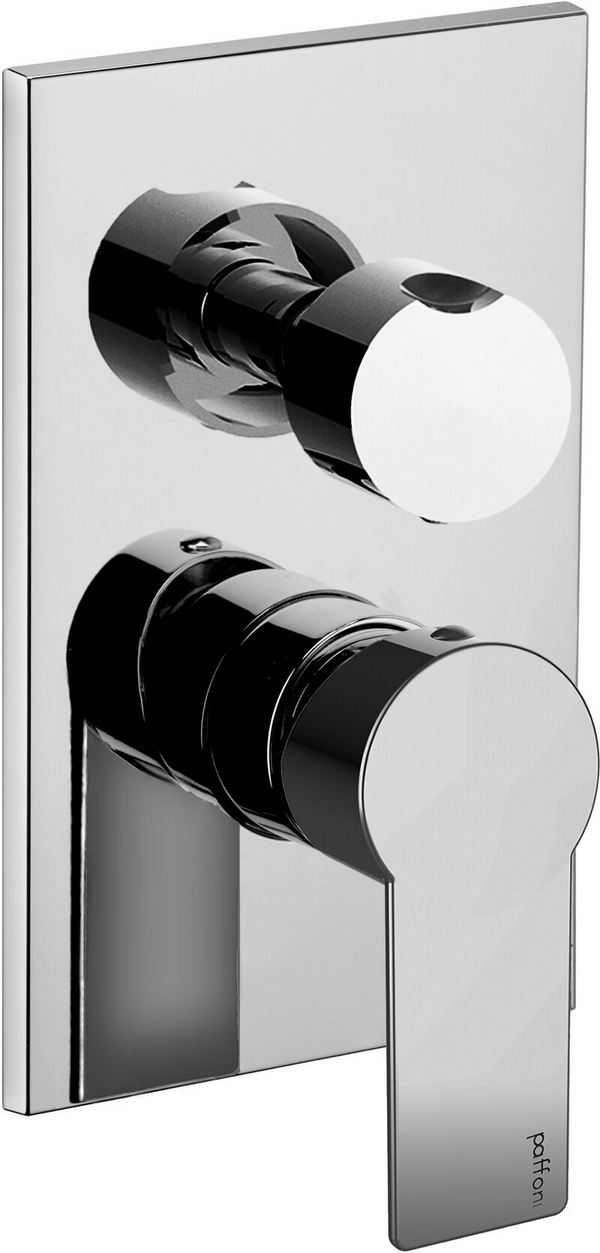 Paffoni tango set miscelatori lavabo bidet scarico automatico e doccia cromo