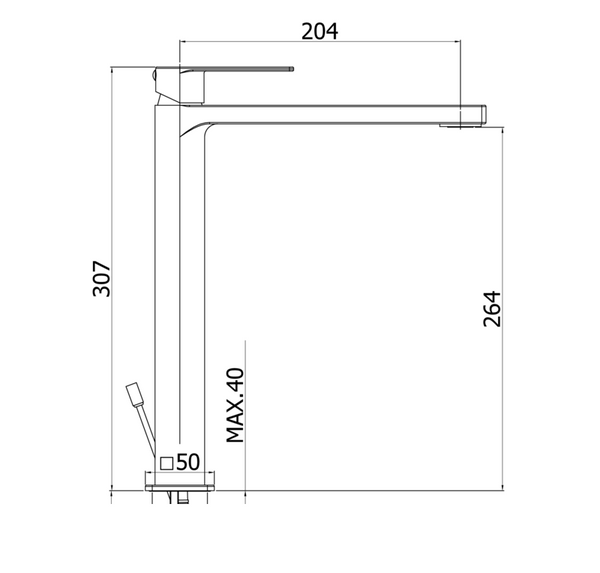 Paffoni tango coppia miscelatori lavabo alto e bidet senza scarico cromo