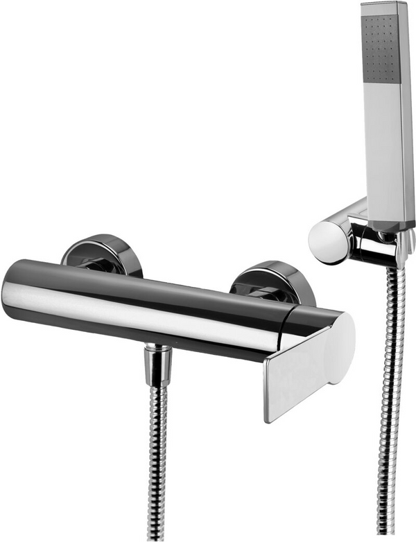 Paffoni Tango set Miscelatori Lavabo Bidet con scarico automatico e doccia con Set Doccetta Cromo