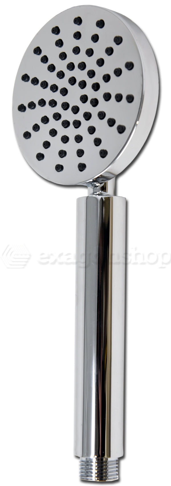 Doccetta tonda 8 cm con flessibile antitorsione 150 cm cromo Smart