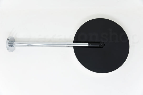 Soffione doccia 25 cm Smart spessore 4 cm con braccio cromo