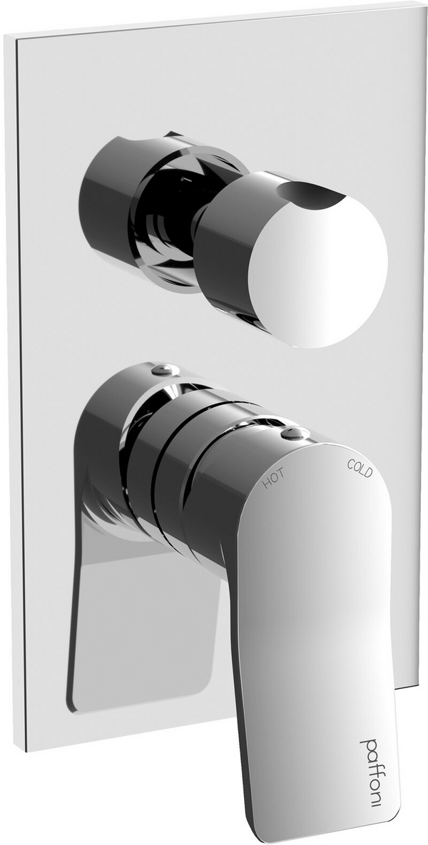 Paffoni tilt set miscelatori lavabo bidet scarico automatico doccia incasso cromo