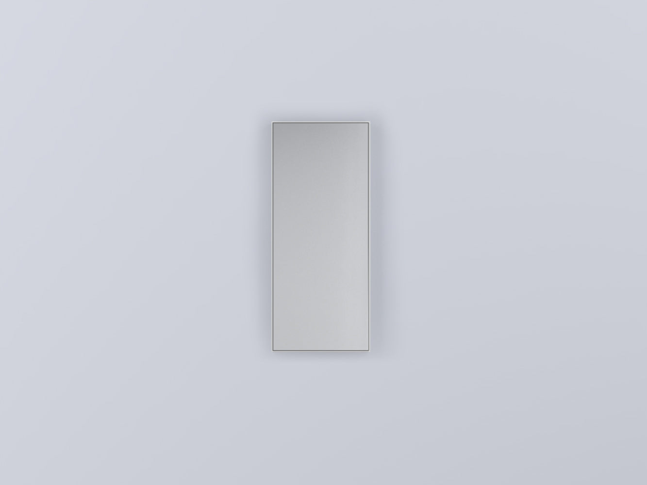 Cielo Arcadia Argo Specchio 40x95 A Parete senza Luce Led E Struttura In Metallo talco