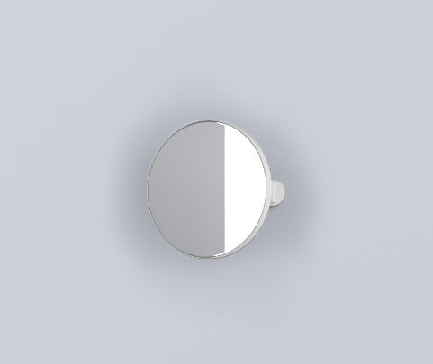 Cielo Arcadia Pluto Specchio 40 Cm tondo senza Luce Led Ed Interruttore In Metallo Talco