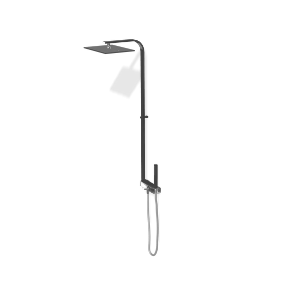 Treemme Arche colonna doccia con gruppo con doccetta e soffione anticalcare cromo