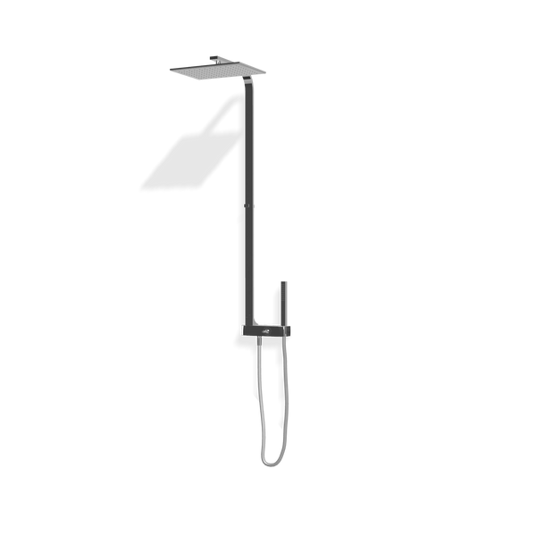 Treemme Arche colonna doccia con gruppo con doccetta e soffione anticalcare cromo