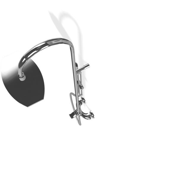 Treemme Hedò IT0960CCHEZZ colonna doccia con miscelatore doccetta e soffione 32x20 anticalcare in ottone cromo