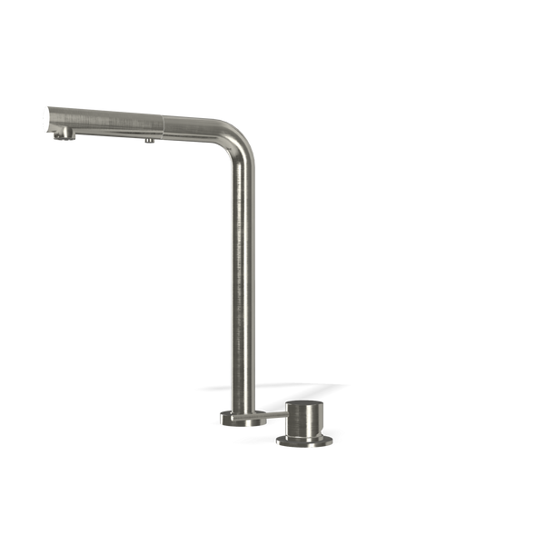 Treemme 40mm IT1329IS40ZZ miscelatore lavello cucina con doccetta estraibile inox satinato