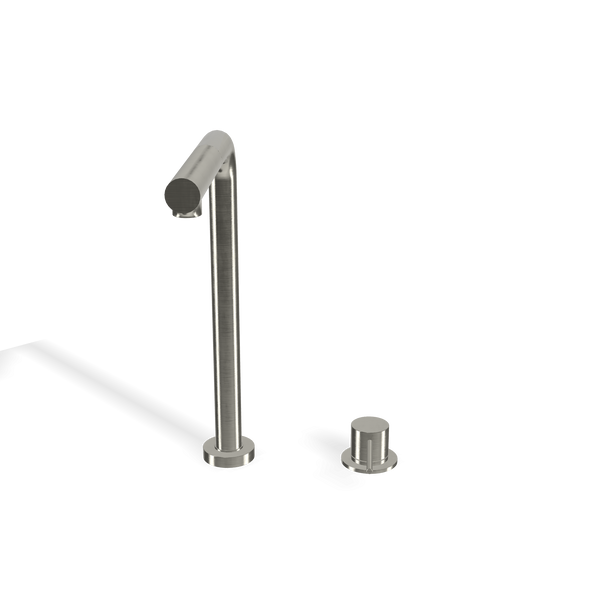 Treemme 40mm IT1329IS40ZZ miscelatore lavello cucina con doccetta estraibile inox satinato