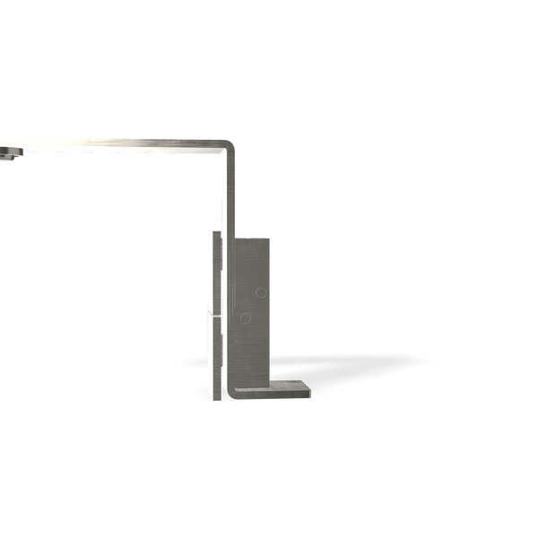 Treemme 5mm miscelatore lavabo slim 154mm monocomando inox satinato