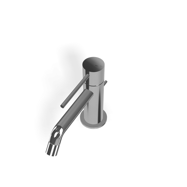 Treemme Up+ miscelatore lavabo monocomando con leva stick in ottone cromo