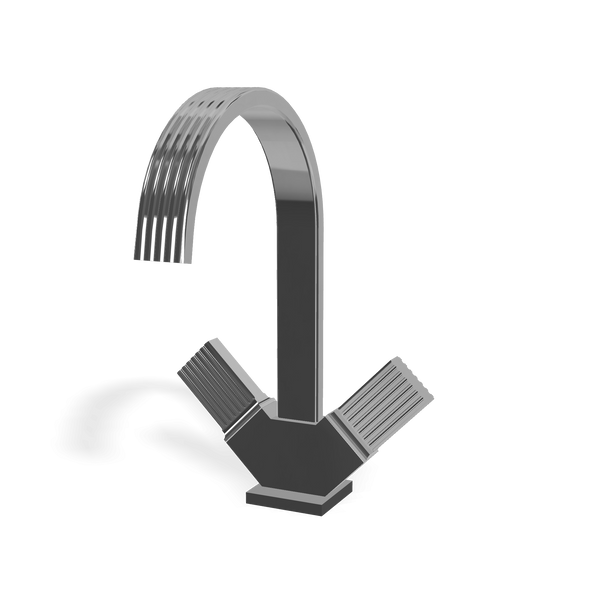 Treemme Kea gruppo lavabo monoforo 19 cm con canna ad ombrello cromo IT7A14CCKOZZ