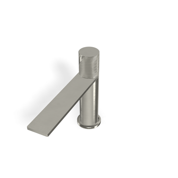 Treemme 3.6 IT9A11ISTZCL miscelatore lavabo con manopola zigrinata inox satinato