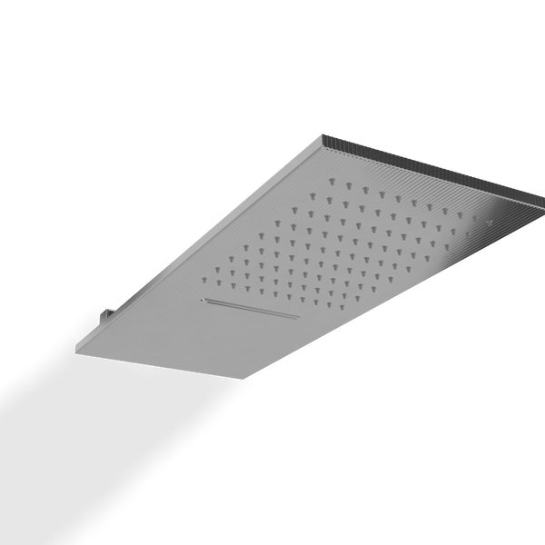 Treemme Los ITRTBR366CC soffione 50x20 a parete con cascata cromo