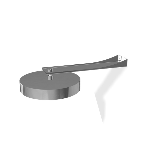 Treemme Los ITRTBR380CC soffione doccia 30 cm anticalcare con braccio a parete cromo