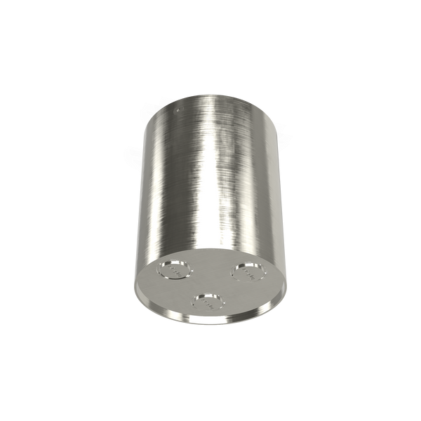 Treemme Watertube ITRTBR418IS soffione doccia a soffitto in acciaio inox satinato