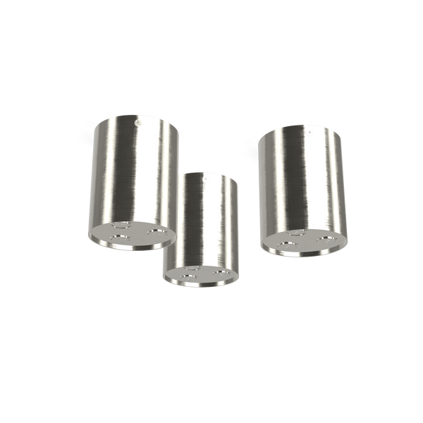 Treemme Watertube ITRTBR420IS soffione doccia a soffitto 3 funzioni in acciaio inox satinato