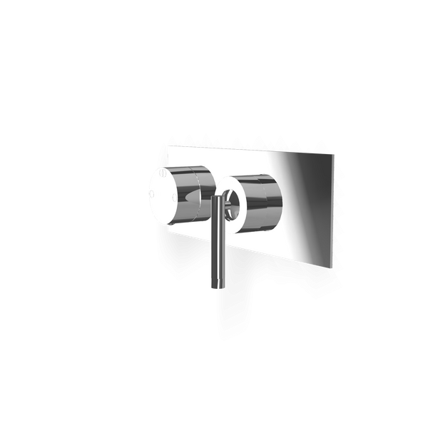 Treemme Arche Miscelatore doccia monocomando con deviatore 2 uscite e leva stick senza parte incasso cromo