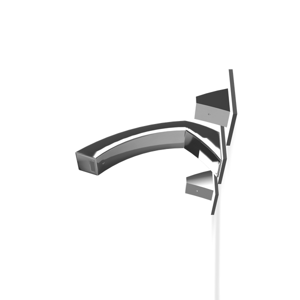 Treemme Arche gruppo lavabo a muro 193 mm senza parte incasso cromo RWIT0752CC15