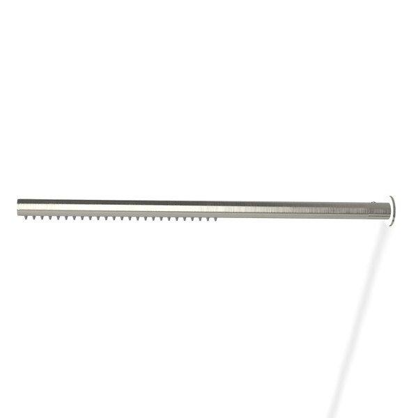 Treemme 22mm RWIT1147IS03 soffione stick a parete 48 cm in acciaio inox satinato