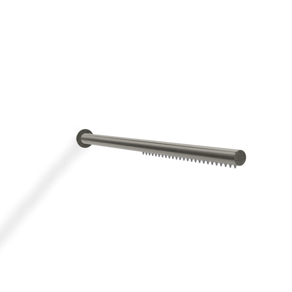 Treemme 22mm RWIT1147IS03 soffione stick a parete 48 cm in acciaio inox satinato