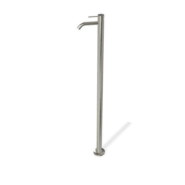 Treemme 40mm RWIT1314IS03 miscelatore lavabo da pavimento senza parte incasso inox satinato
