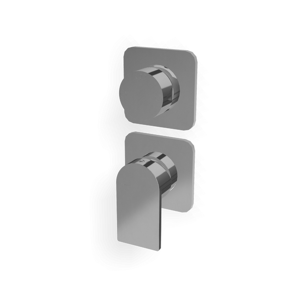 Treemme Ran RWIT22C2CC01 miscelatore doccia monocomando con deviatore 2 uscite senza parte incasso cromo