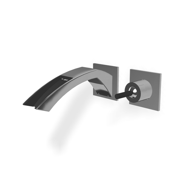 Treemme Arche Miscelatore lavabo cascata 193 mm senza parte incasso cromo RWIT24C5CC01