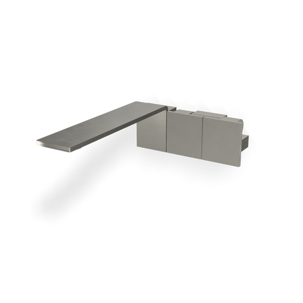 Treemme 5mm gruppo lavabo a muro 192 mm senza corpo incasso inox satinato RWIT2551IS10