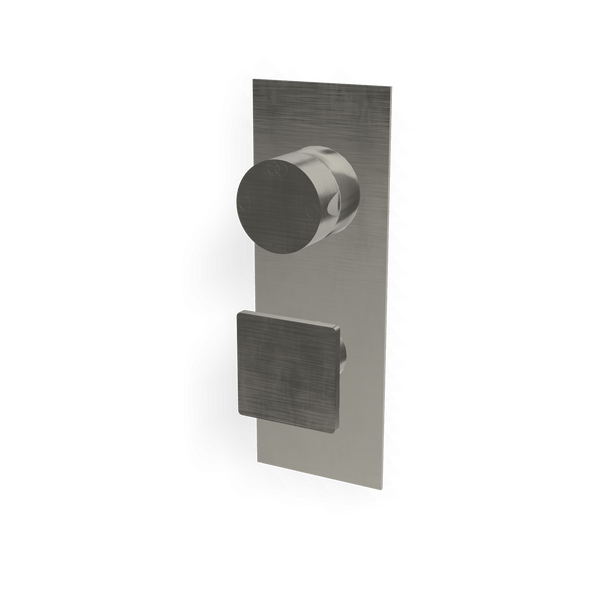 Treemme 5mm RWIT28A2IS03 Miscelatore doccia monocomando con deviatore a 2 uscite senza parte incasso in acciaio inox satinato