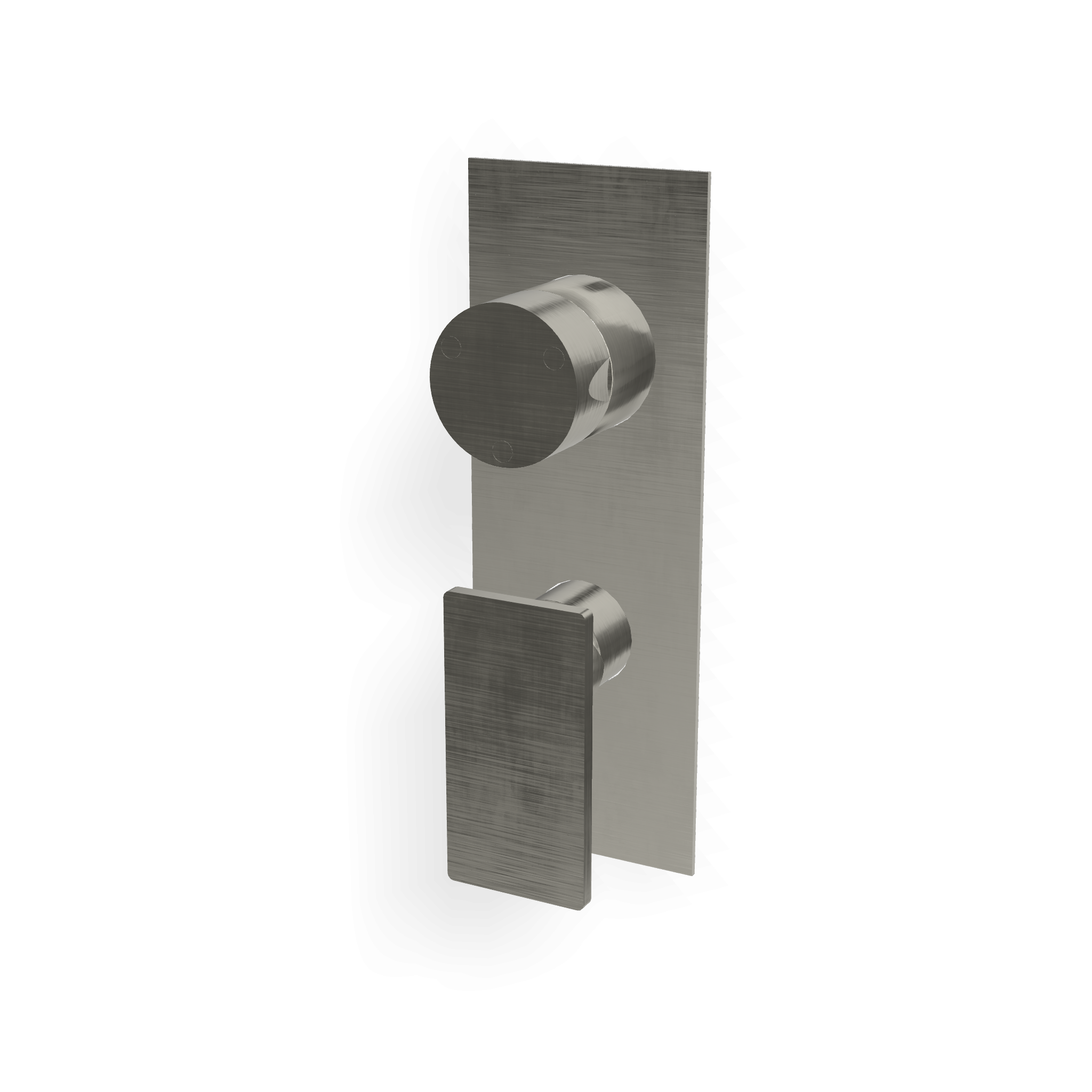 Treemme rwit28a3is01 miscelatore doccia monocomando con deviatore 3 uscite inox satinato