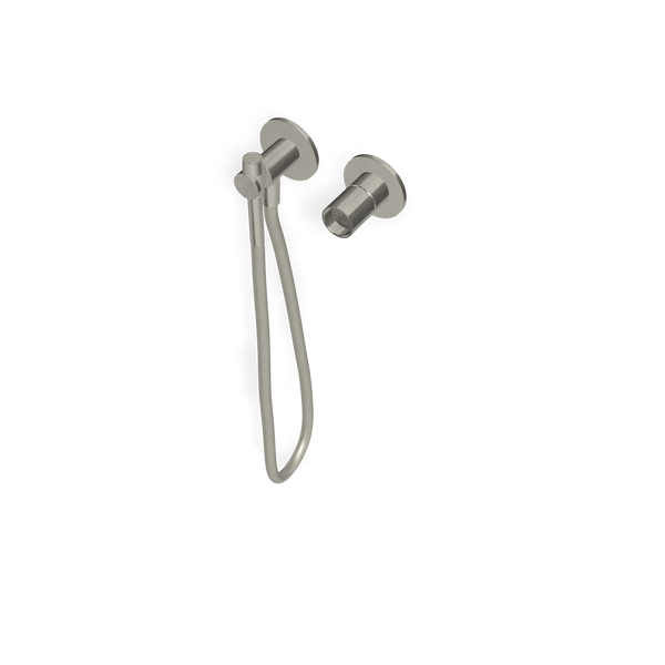 Treemme Watertube idroscopino per wc e bidet con miscelatore senza parte incasso inox satinato