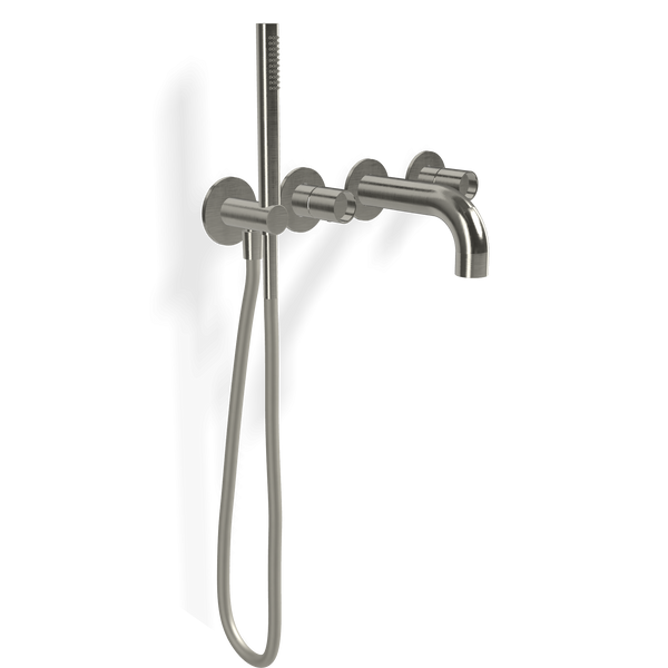 Treemme Watertube RWIT4AD8IS04 miscelatore monocomando vasca senza parte incasso inox satinato