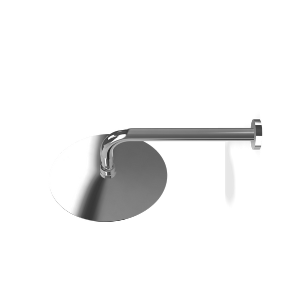 Treemme Up+ Soffione doccia 25 cm a parete anticalcare con braccio doccia 30 cm cromo