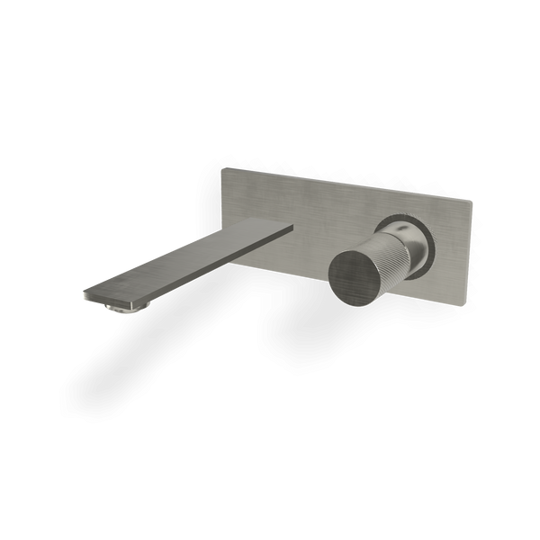 Treeemme 3.6 miscelatore lavabo 180mm a muro senza parte incasso inox satinato RWIT9AA5IS21